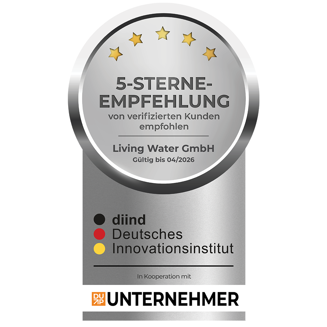 5 Sterne-Siegel Living Water GmbH